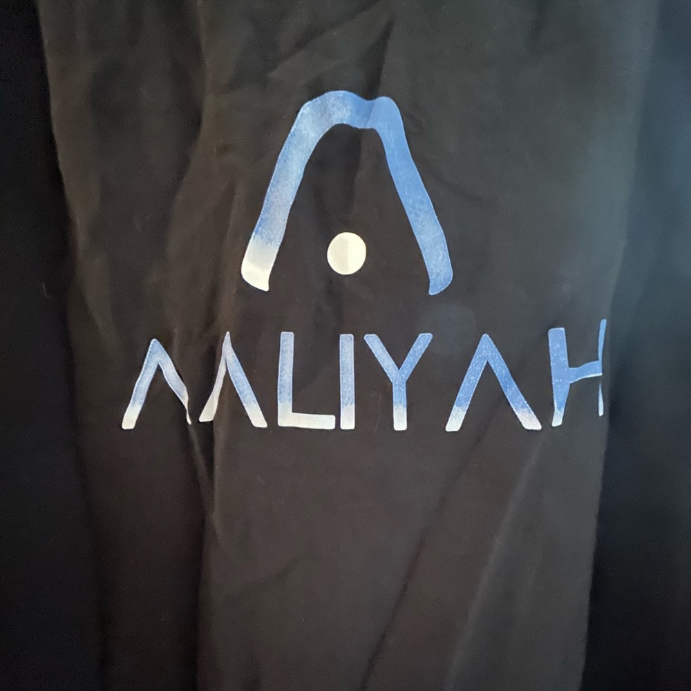 Aaliyah Button Down Graphic Button Down Men’s Xxl - image 3